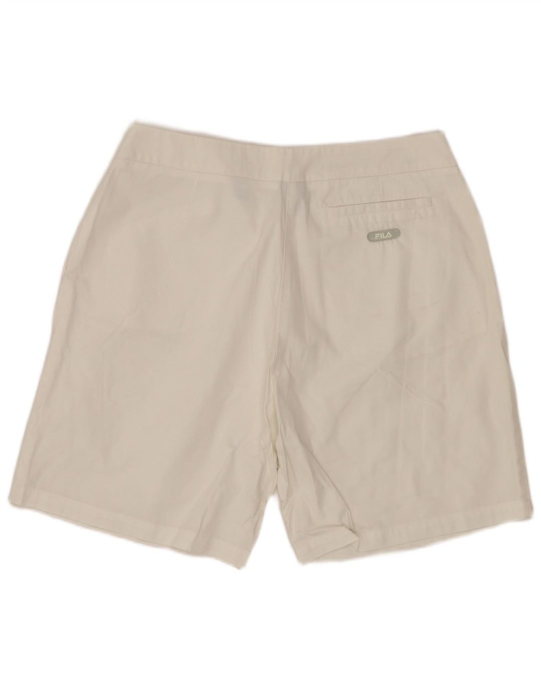 Pantaloncini chino da donna FILA IT 44 medi W30 cotone bianco