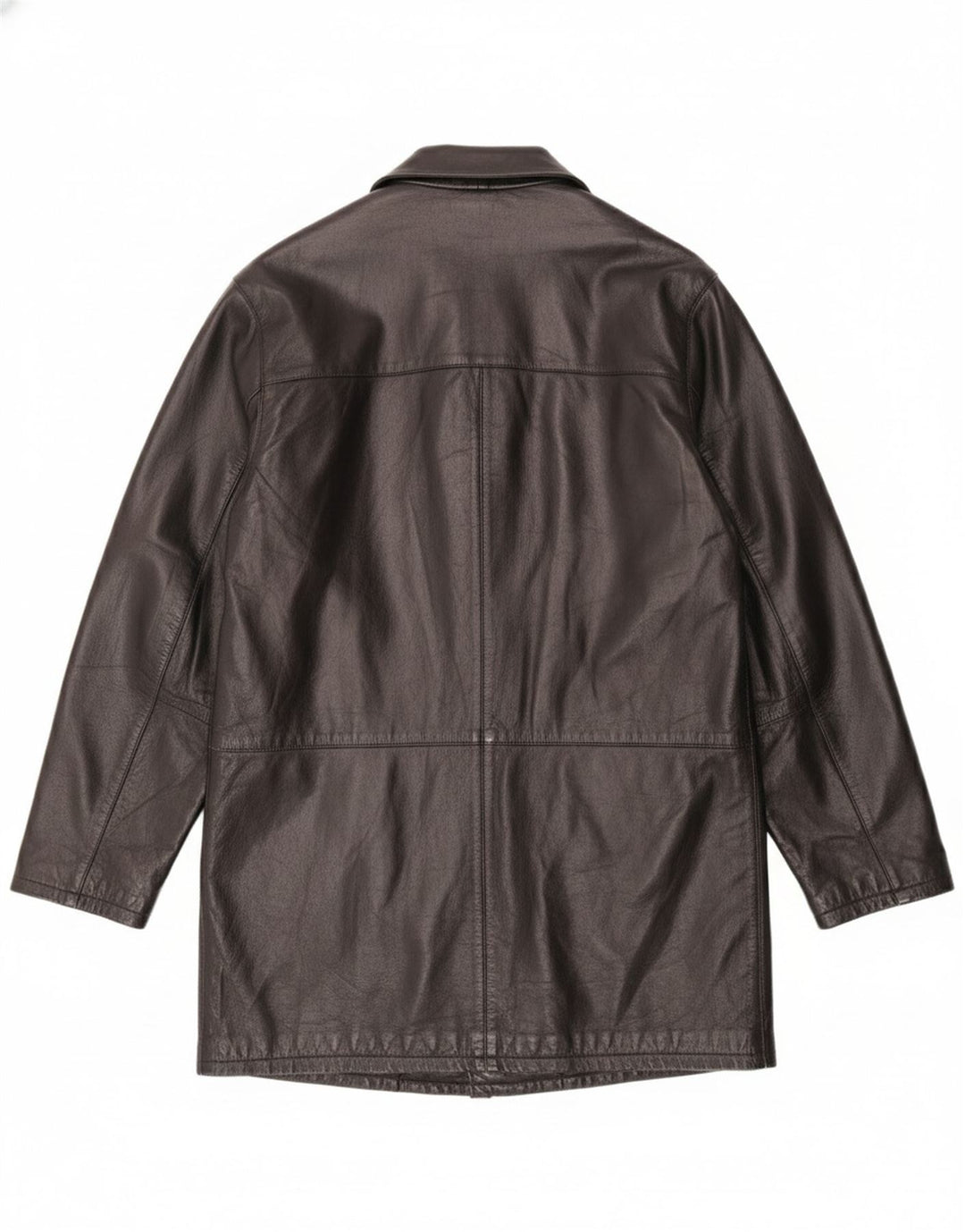 Cappotto in pelle da uomo Martin's IT 48 Medio in pelle nera