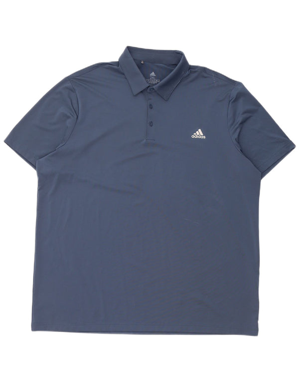 Polo Adidas Uomo Primegreen 2XL Blu Navy