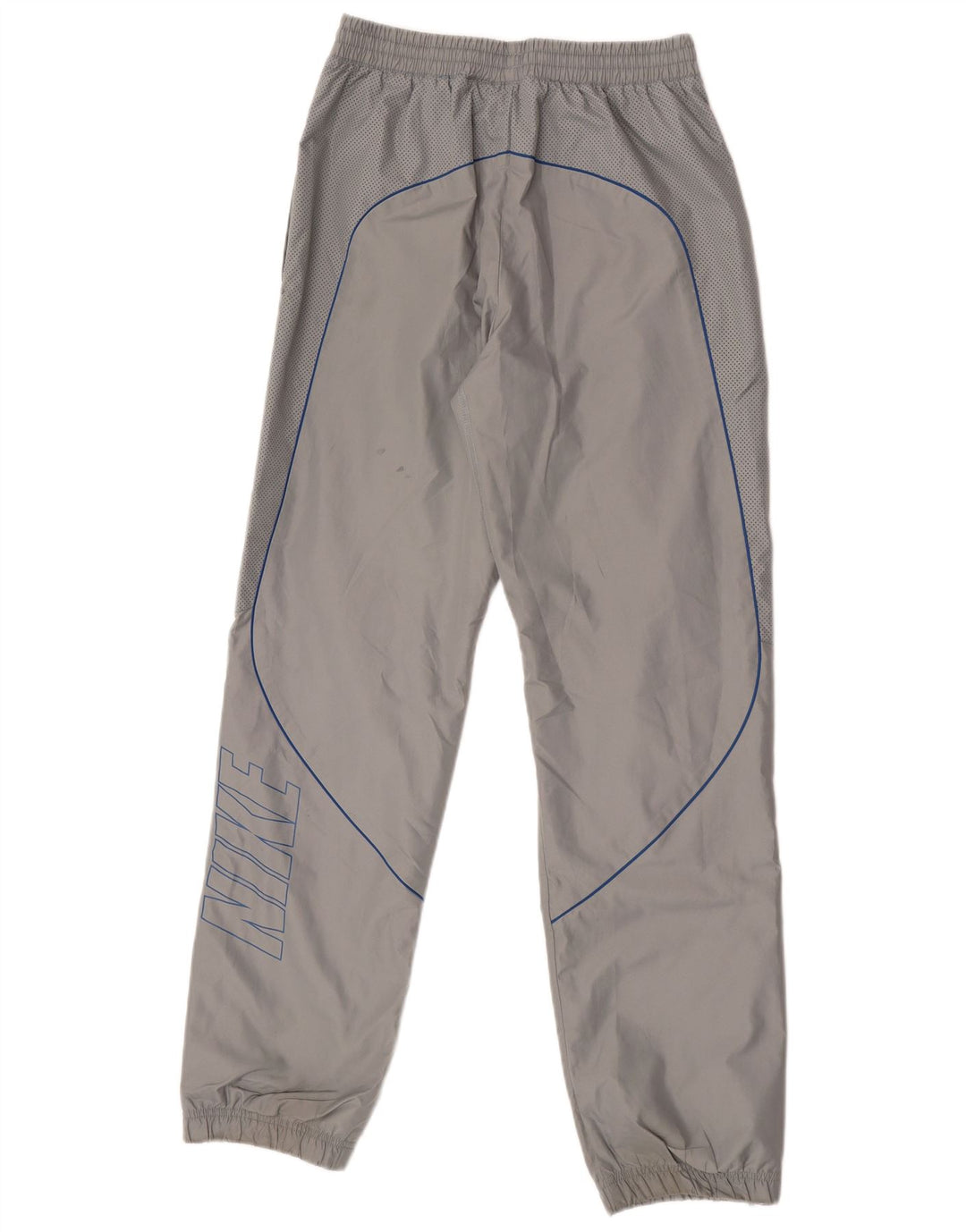 Pantaloni da tuta con grafica Nike da uomo, pantaloni da jogging, piccoli, in poliestere grigio