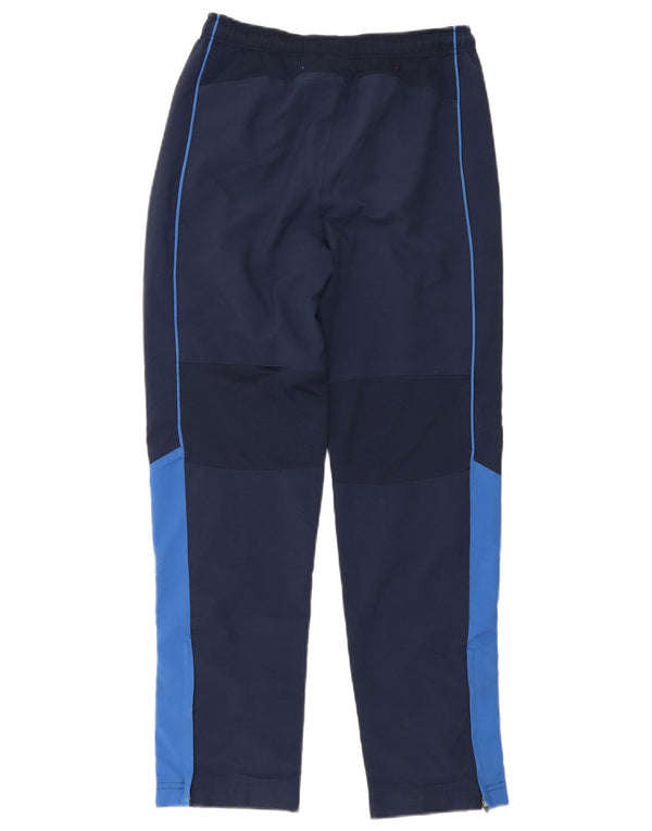 Pantaloni della tuta da ragazzo Nike 12-13 anni Large Blu Navy Colourblock