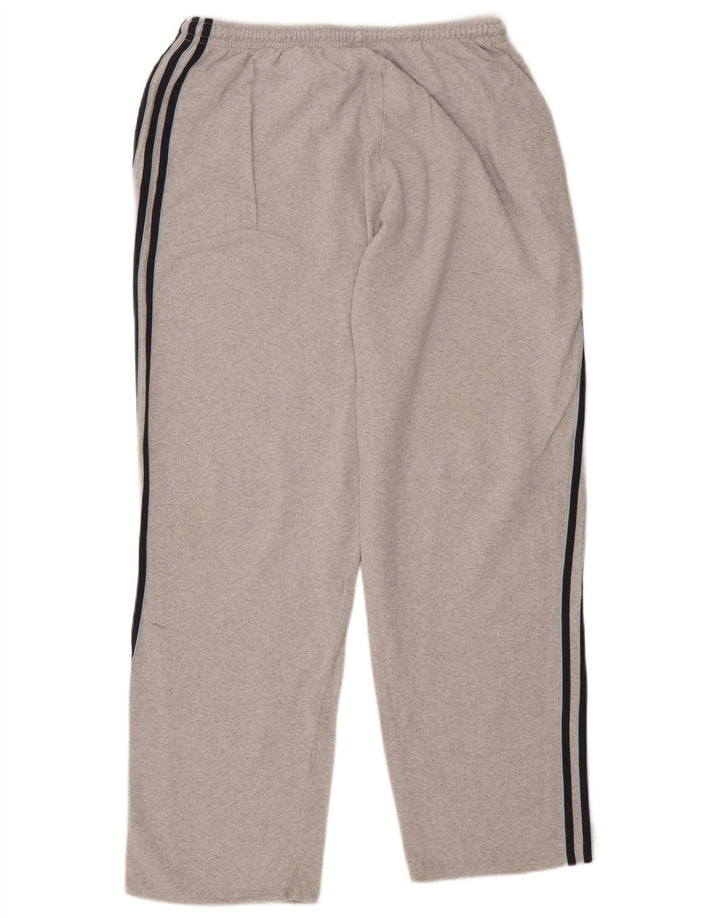 Pantaloni da tuta da uomo ADIDAS UK 42/44 Large Grigio Cotone