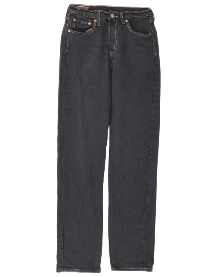 Jeans dritti Levi's 501 da donna W25 L32 cotone grigio