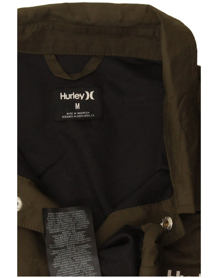 Giubbotto bomber da uomo Hurley UK 38 poliestere kaki medio