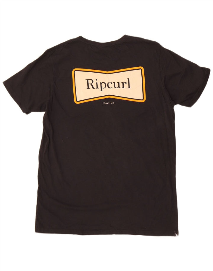 T-shirt grafica da uomo Rip Curl grande nera