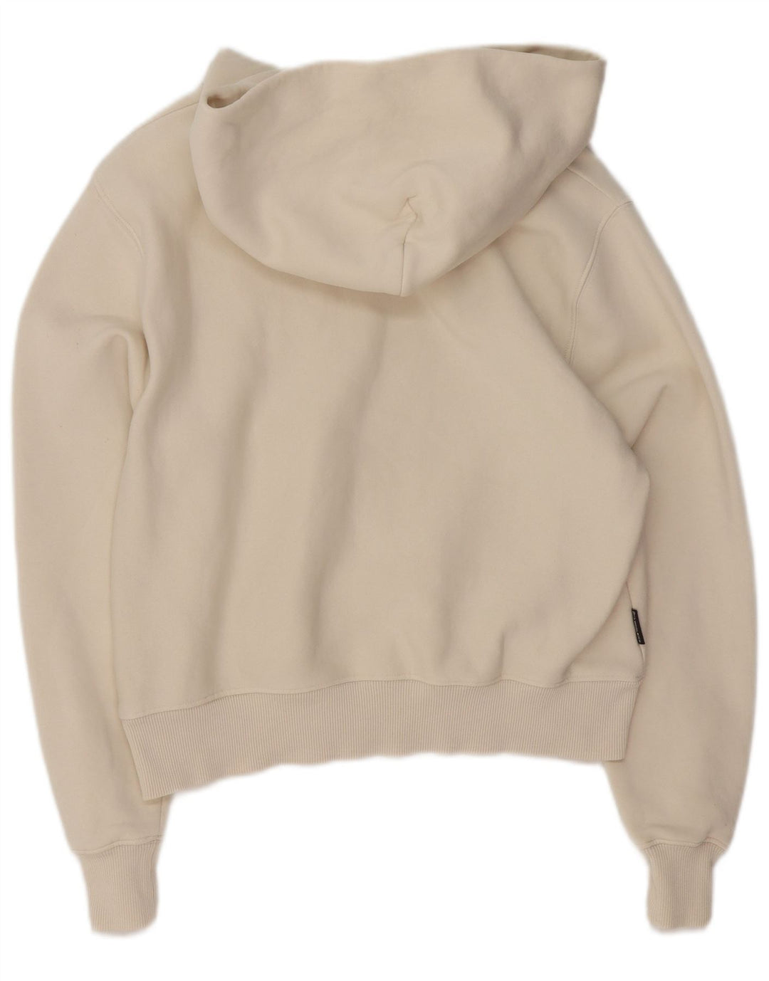 WOOLRICH Womens Hoodie Jumper UK 10 Small White Cotton Vintage Woolrich and Second-Hand Woolrich from Messina Hembry 