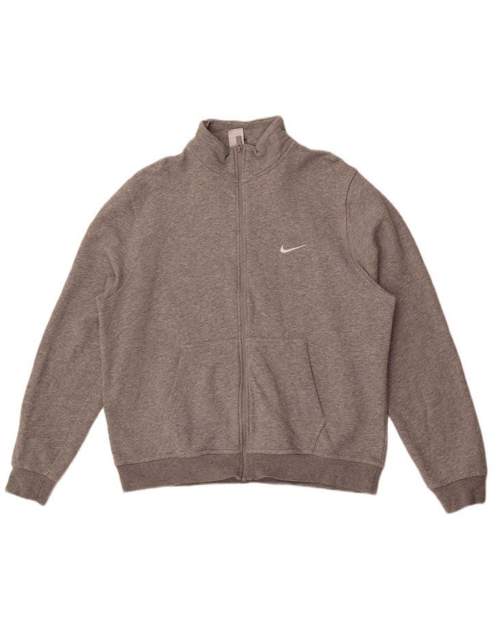Giacca da ginnastica da uomo Nike XL in cotone grigio