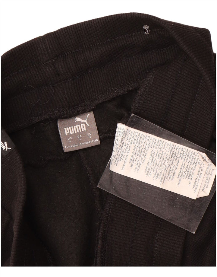 Pantaloni da tuta da uomo Puma Joggers piccoli in cotone nero