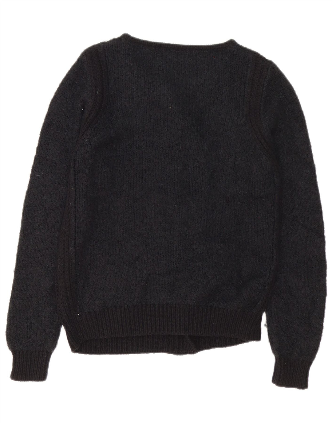 Maglione cardigan da donna Marks & Spencer UK 12 medio nero