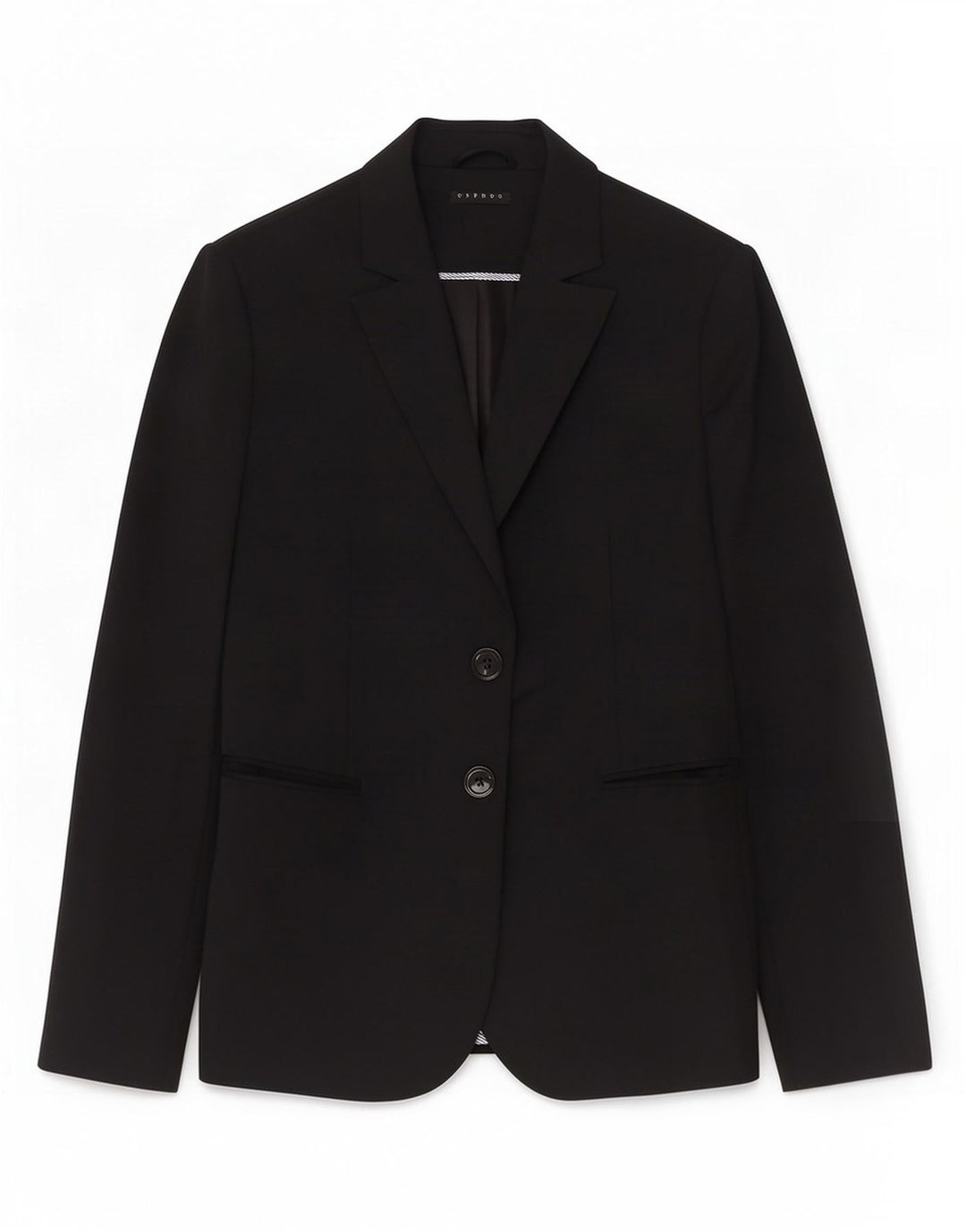 Giacca blazer da donna a 2 bottoni Sisley UK 12 media nera