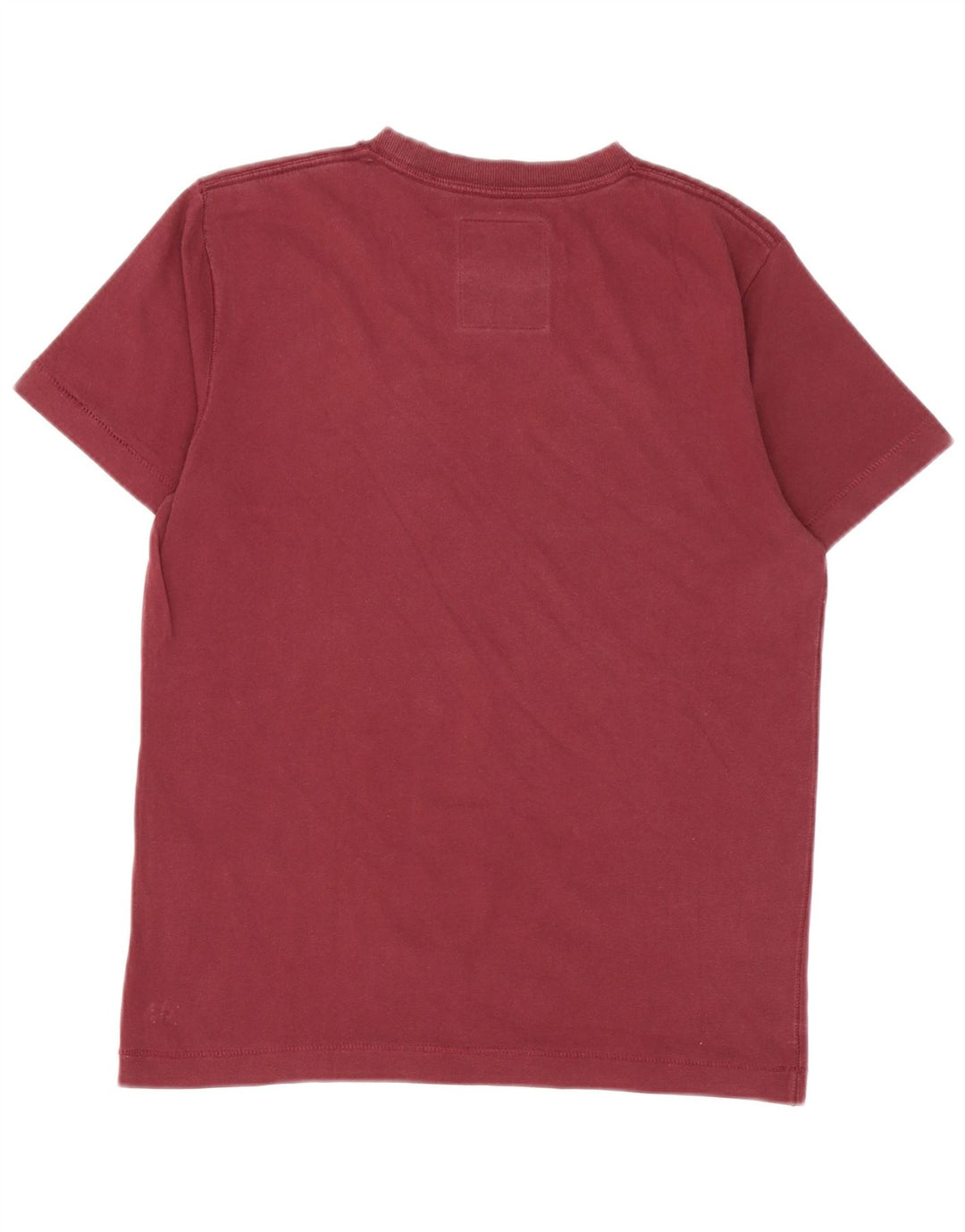 Gant T-shirt grafica da uomo Top piccola in cotone bordeaux