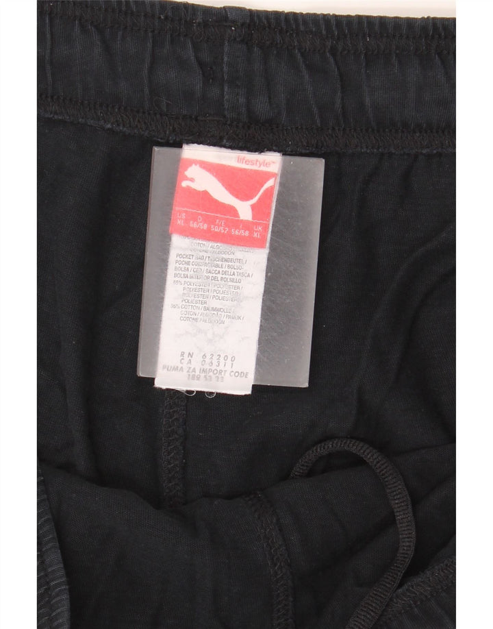 Pantaloncini sportivi grafici da uomo Puma XL poliestere nero