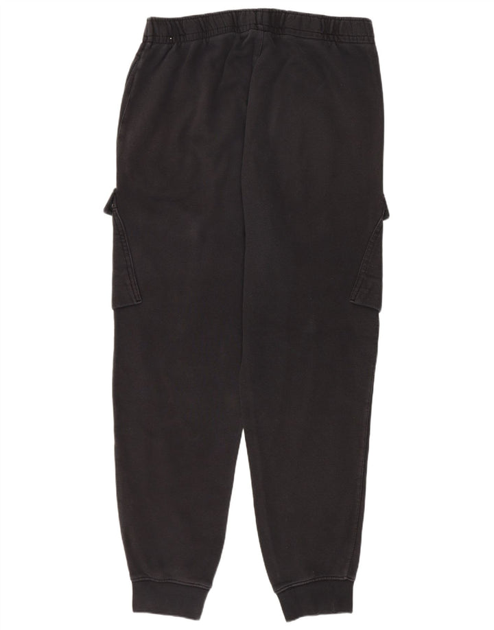 Pantaloni da tuta Nike Graphic Cargo da uomo, pantaloni da jogging, cotone medio nero
