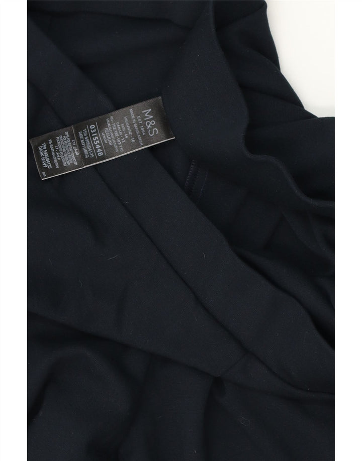 Leggings da donna Marks & Spencer UKL 16 Large in viscosa blu navy