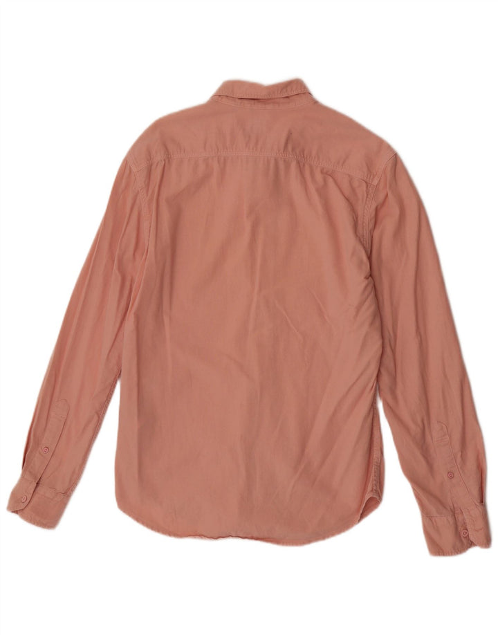 Camicia Levi's da uomo slim fit in cotone rosa medio