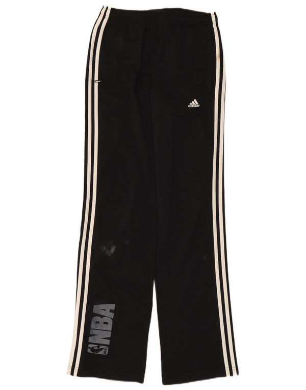 Pantaloni della tuta Adidas da uomo NBA, poliestere nero medio