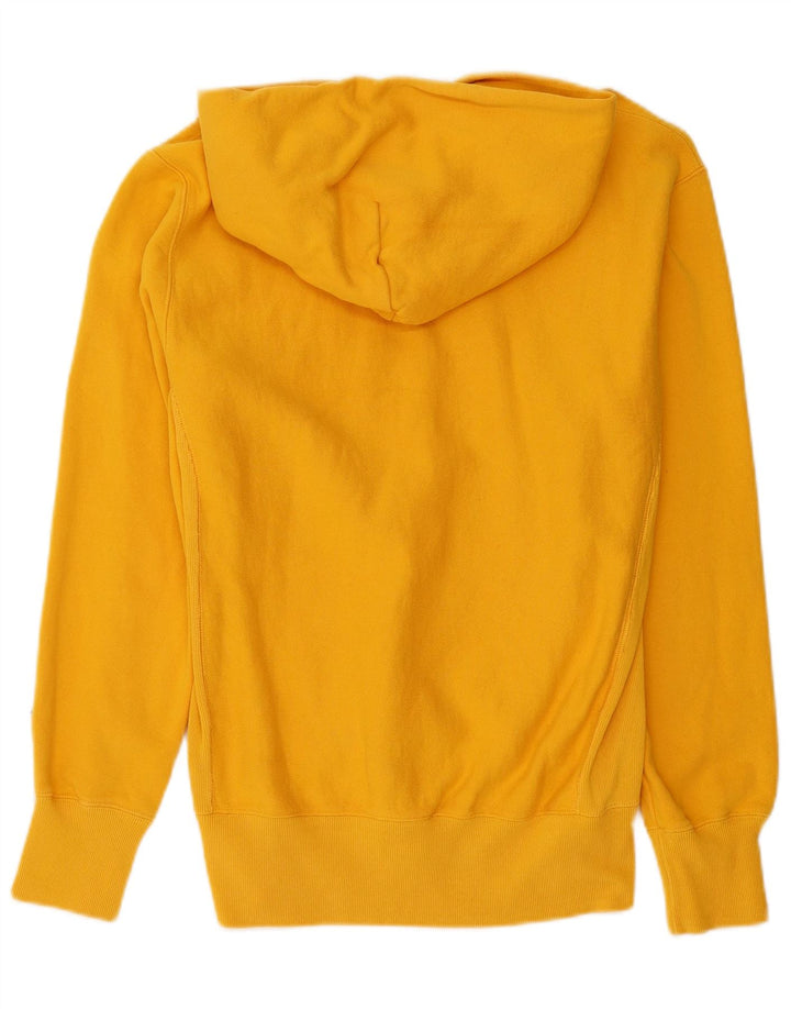 Maglione con cappuccio Champion Reverse Weave da uomo in cotone giallo medio