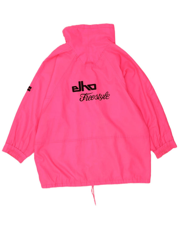 Giacca anorak da uomo con vestibilità ampia e grafica Elho UK 38 Large Pink Colourblock