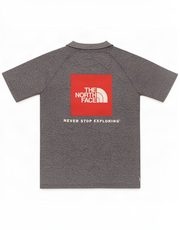 The North Face Boys Graphic T-Shirt Top 12-13 Years Large Grey