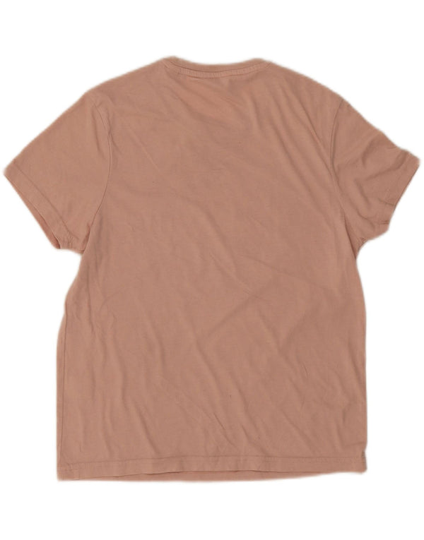 T-shirt grafica da donna Jack Wills Top UK 6 XS cotone rosa