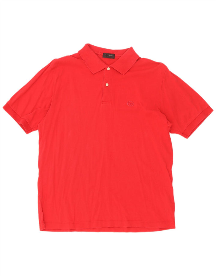 Polo Uomo Sergio Tacchini IT 50 Rosso Medio Cotone