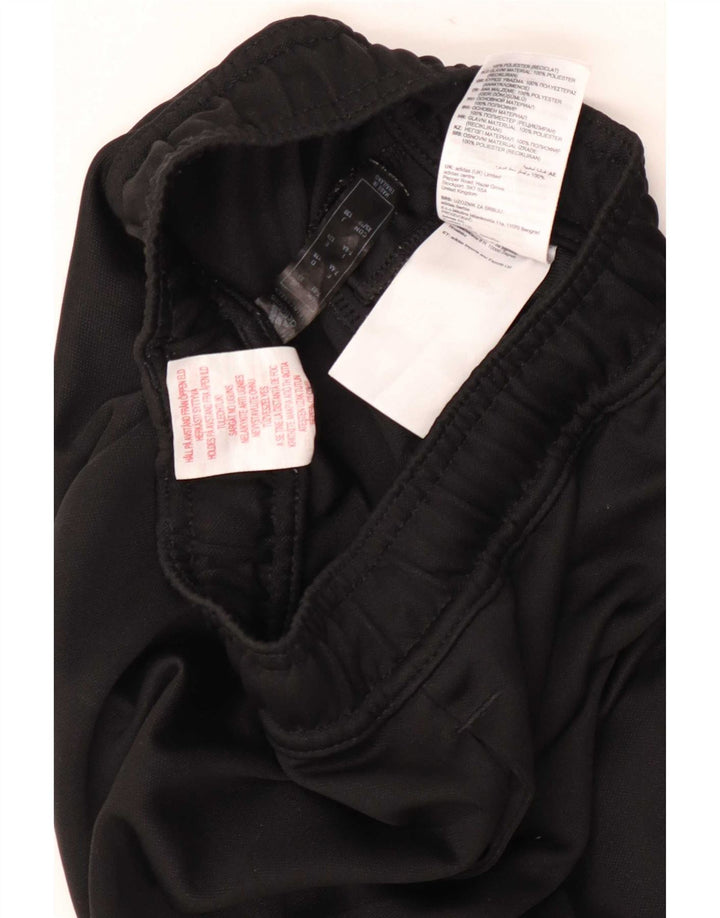 Pantaloni della tuta da ragazzo Adidas 7-8 anni in poliestere nero