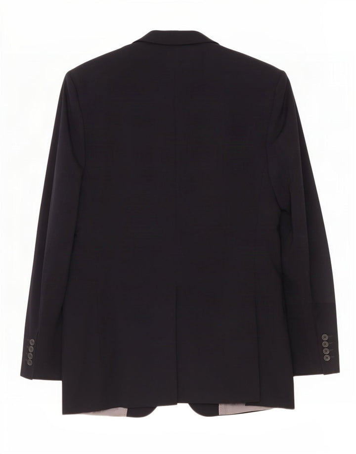 Giacca blazer da uomo a 2 bottoni Ted Baker UK 38 medio blu navy