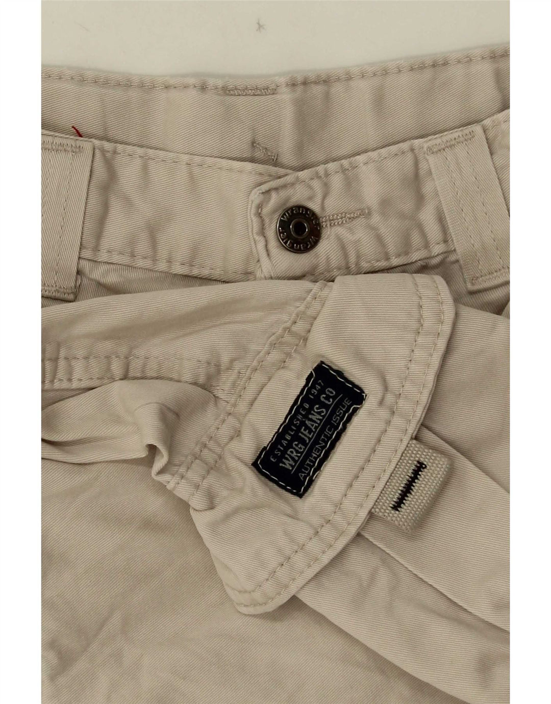 Pantaloncini cargo da bambino Wrangler 11-12 anni W24 in cotone beige