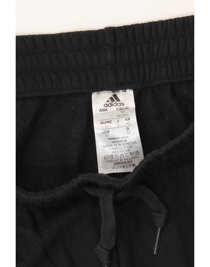 Pantaloni da tuta da uomo Adidas Medium in cotone nero