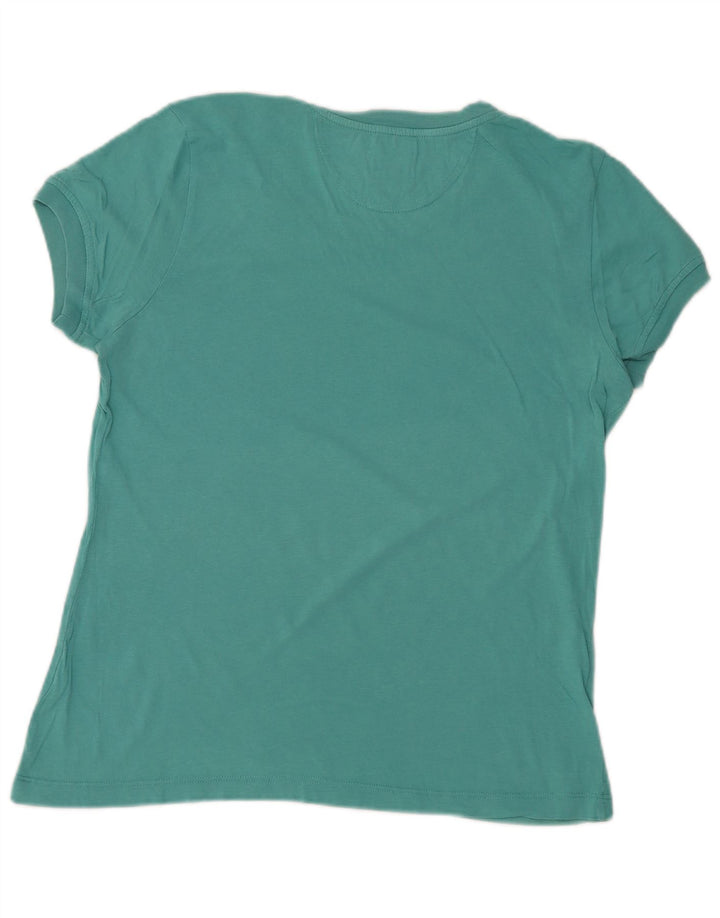 T-shirt grafica da donna CHAMPION Top UK 14 Large Verde