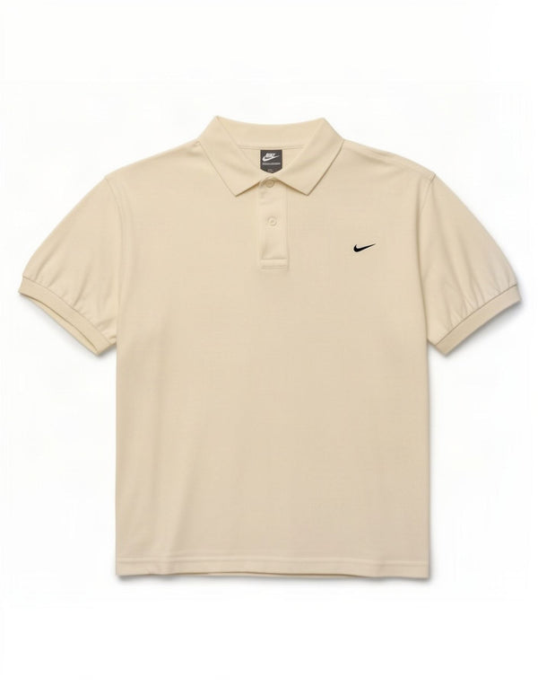 Polo Nike da uomo UK 42/44 grande cotone bianco
