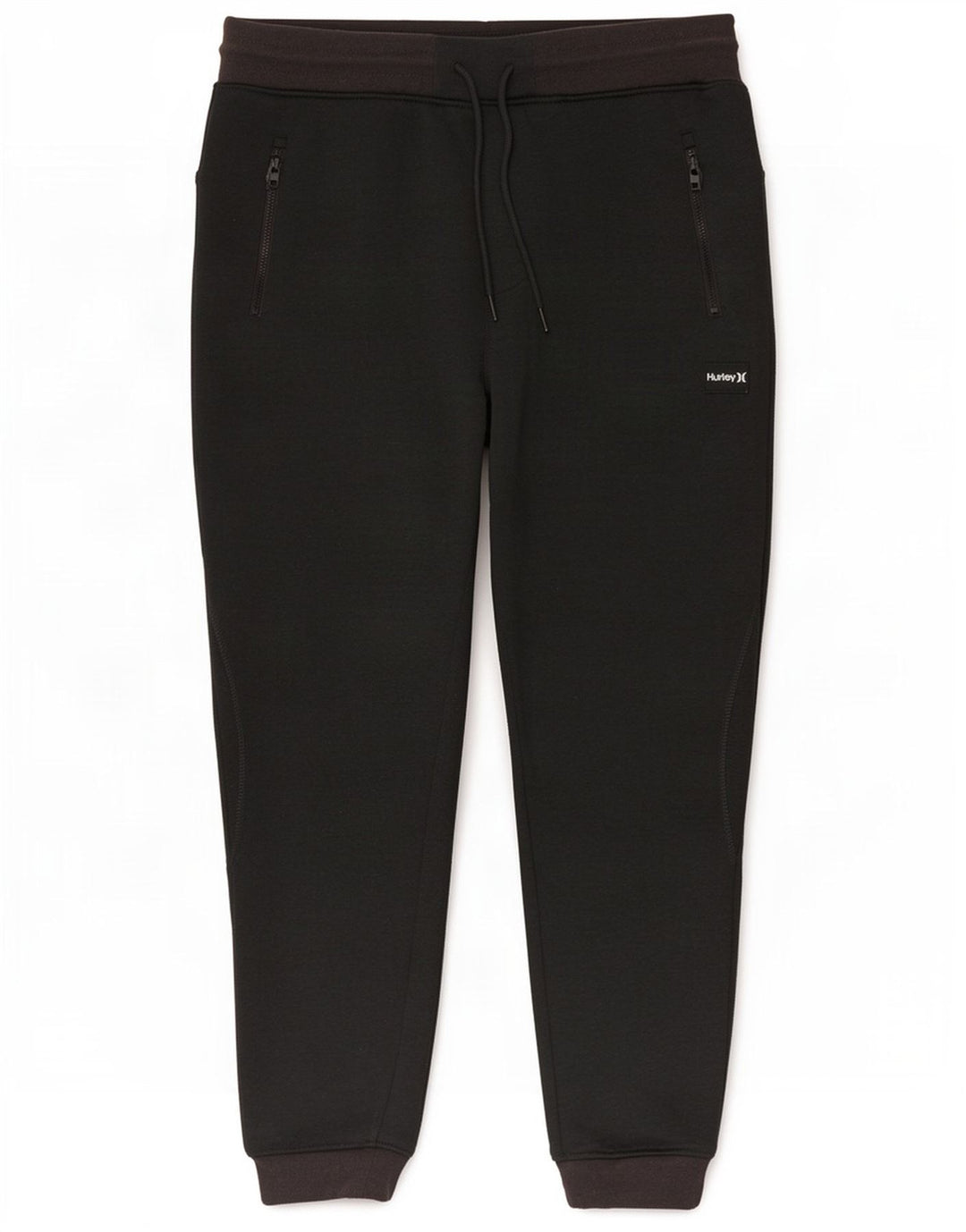 Pantaloni da ginnastica corti da uomo Hurley, pantaloni da jogging, piccoli, in poliestere grigio