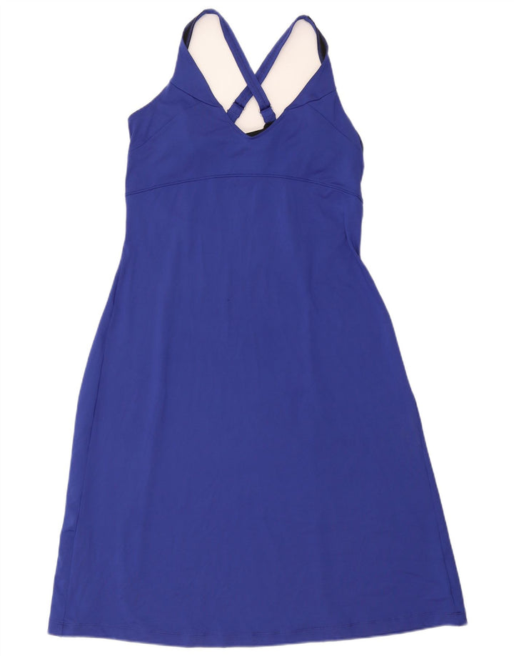 Abito Columbia Omni-Wick Halter da donna UK 14 Grande poliestere blu