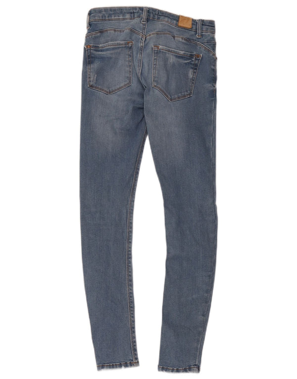 Jeans skinny Trafaluc da donna Zara EU 36 XS W26 L27 Blu