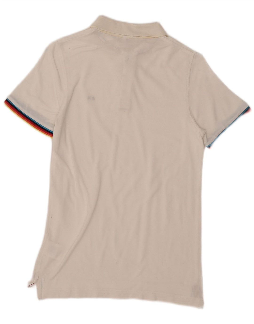 Polo Sun68 da bambino 11-12 anni Tencel bianco