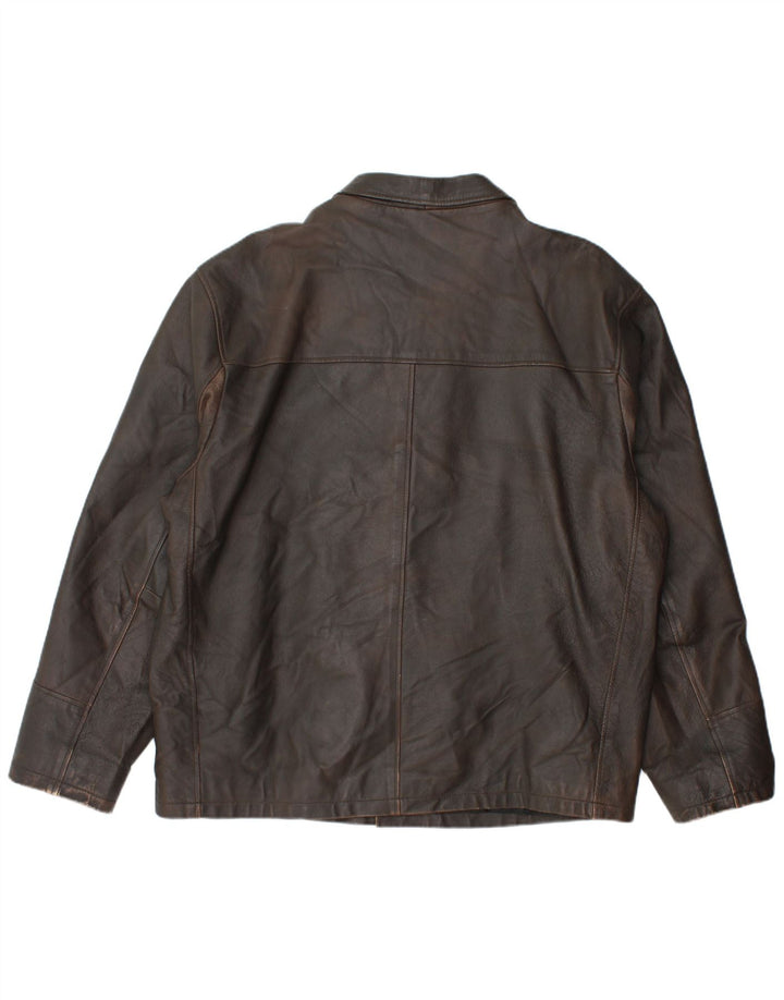 Giacca Pelle Uomo Conbipel IT 52 Large Pelle Marrone