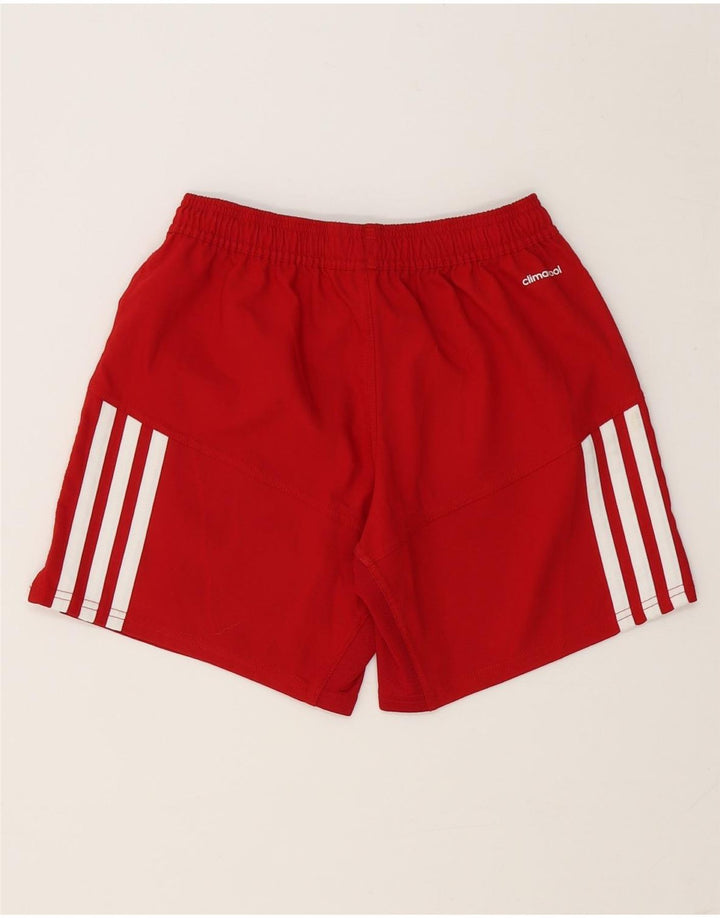 Pantaloncini sportivi Adidas Climacool Graphic da donna UK 8 piccoli poliestere rosso