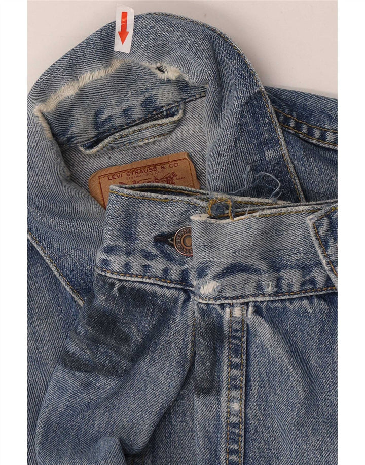 Levi's Ragazzi 70500 Giacca di jeans 11-12 anni Large Blu Cotone