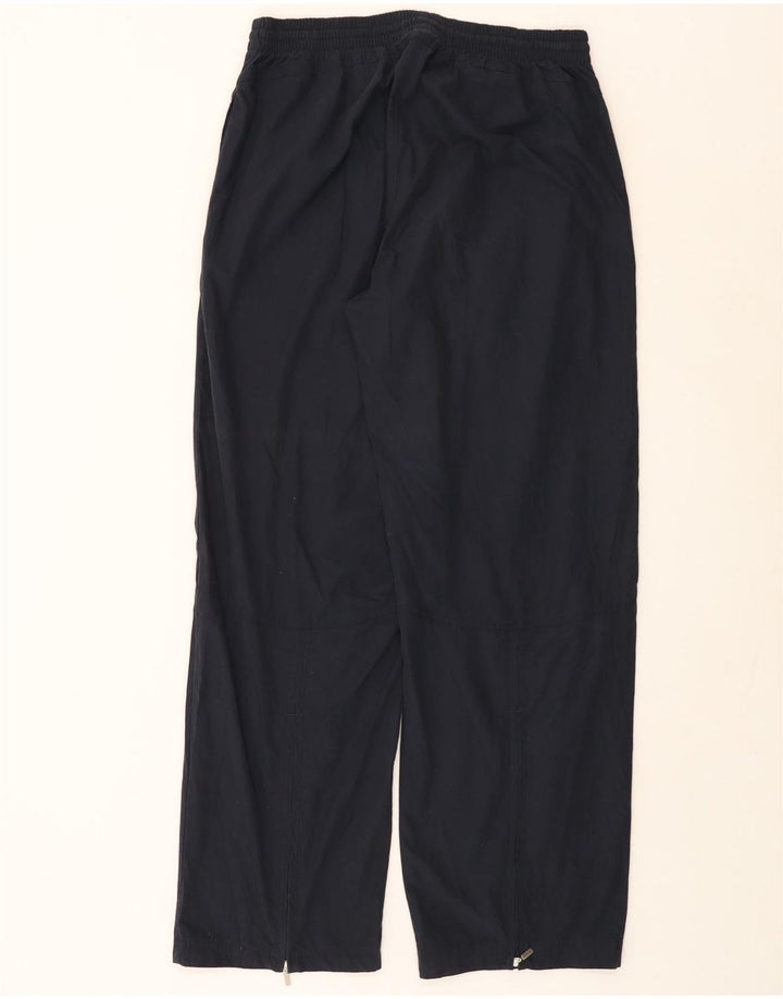 Pantaloni da tuta da uomo ADIDAS grandi in cotone blu navy
