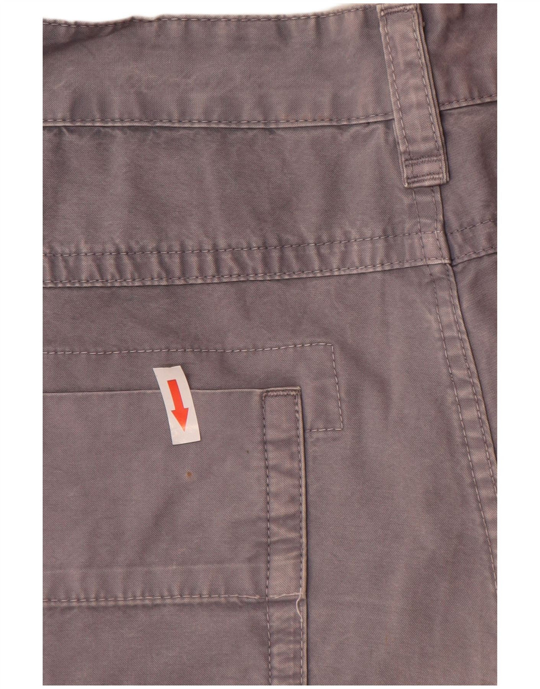 Pantaloncini cargo da uomo Murphy & Nye W34 grandi in cotone grigio