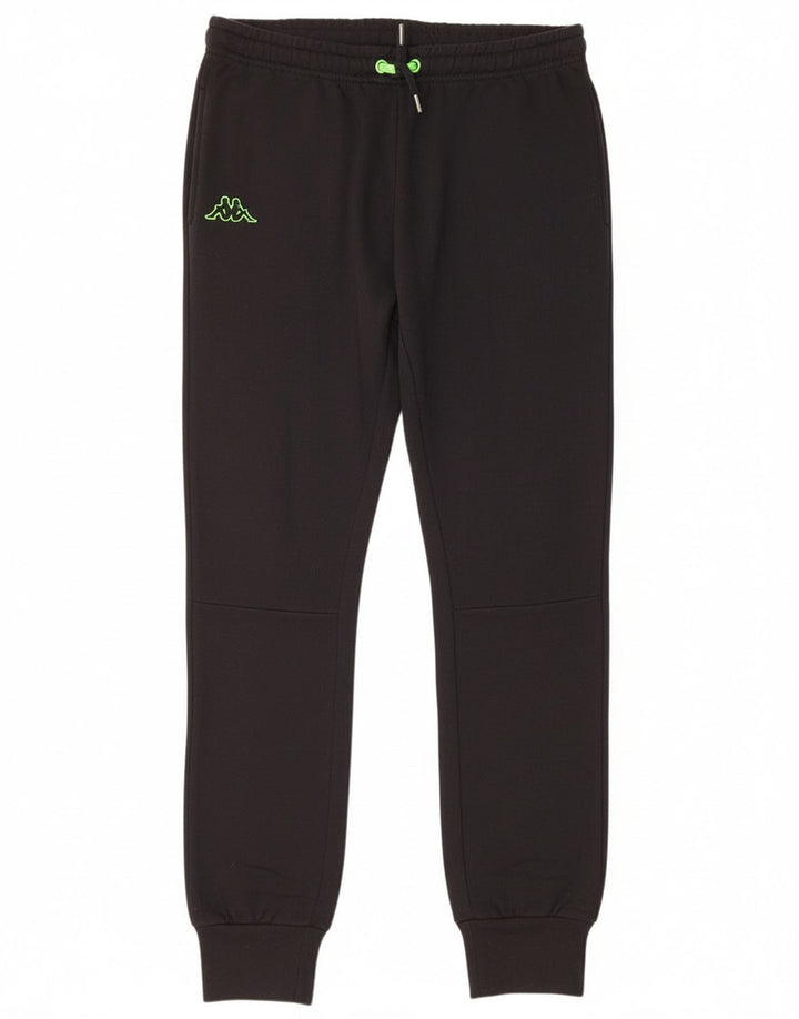 Pantaloni Tuta Donna Kappa Joggers Large Nero Cotone