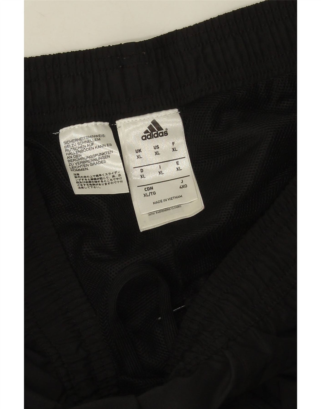 Pantaloni da tuta da uomo Adidas Joggers XL poliestere nero