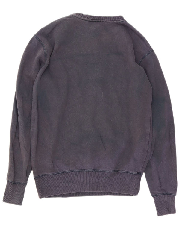 Felpa grafica da uomo Ellesse maglione XS blu navy in cotone
