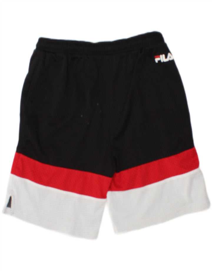 FILA Boys Sport Shorts 13-14 Years Multicoloured Colourblock Polyester