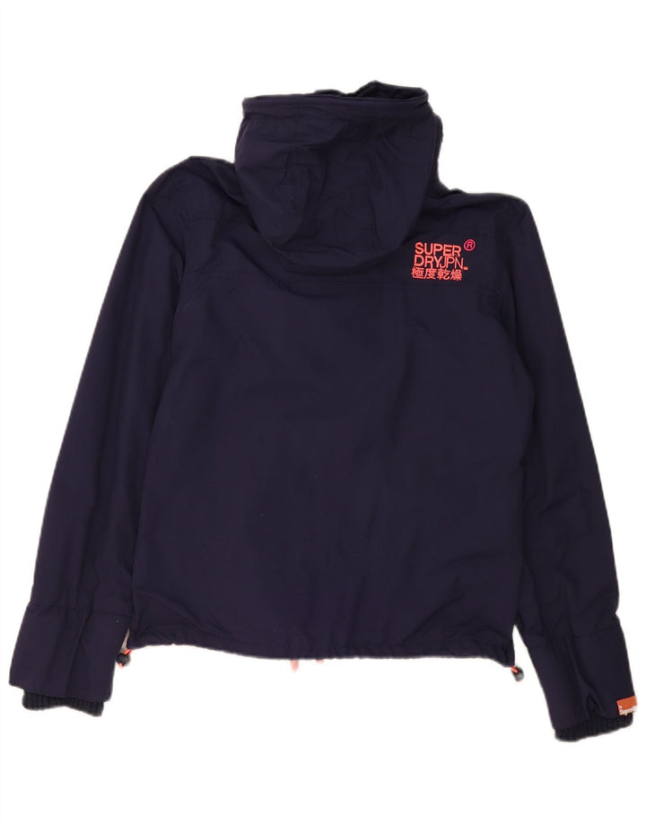 Giacca a vento da donna Superdry Windcheater UK 14 medio blu navy