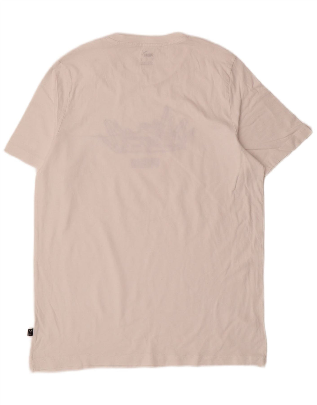 T-shirt grafica da uomo Puma Top bianca media