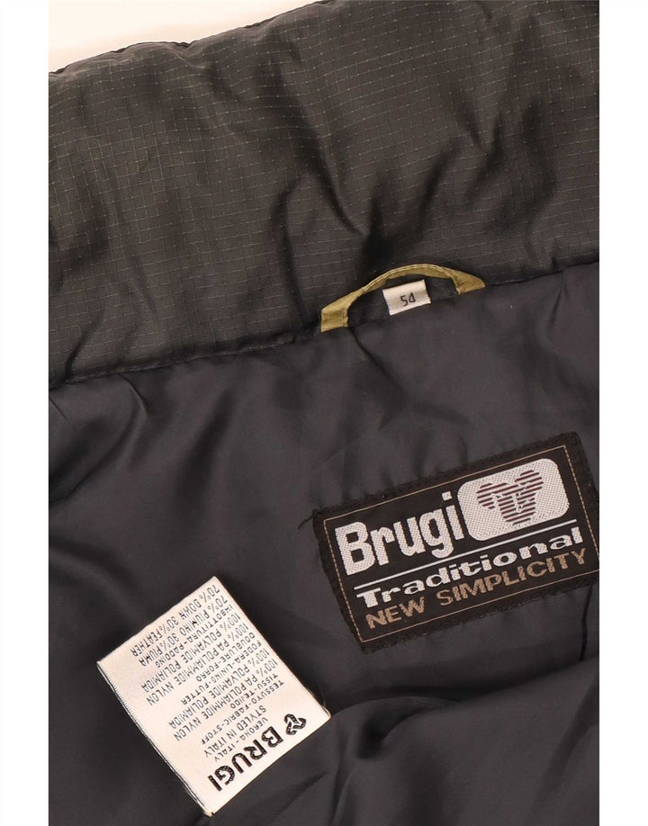 Gilet imbottito Brugi Uomo IT 54 2XL Giallo Poliammide