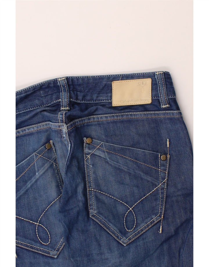 CALVIN KLEIN Womens Straight Jeans  W32 L33 Blue Vintage Calvin Klein and Second-Hand Calvin Klein from Messina Hembry 