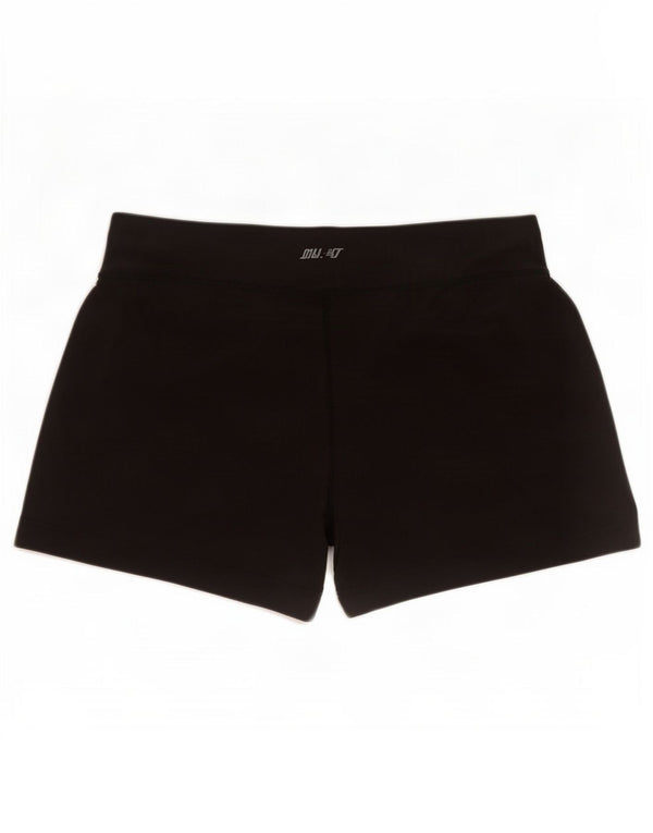 Pantaloncini sportivi Nike Dri Fit da donna UK 16/18 Large Nero Poliestere