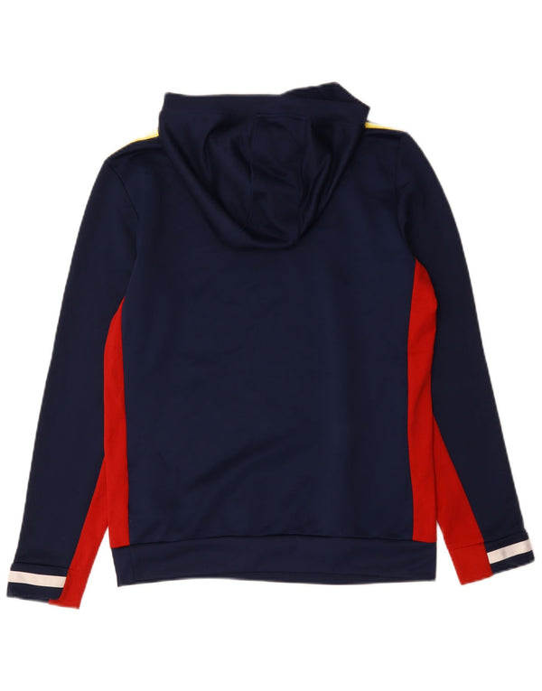 Felpa con cappuccio da donna Adidas South East Stars UK 12/14 medio blu navy